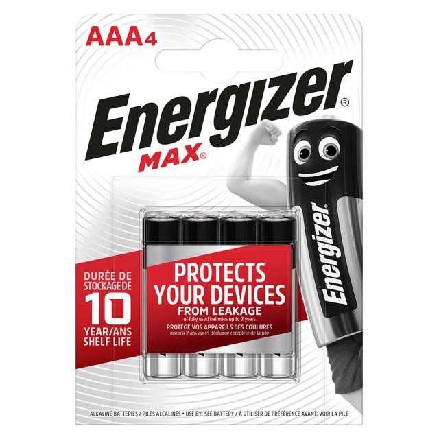 BATERIA ENERGIZER MAX AAA E92 /4 szt.