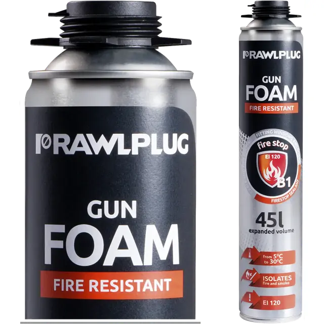 Piana pistoletowa ogniochronna 750ml 1szt. RPP-B1 RAWLPLUG