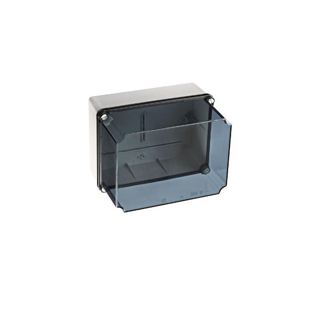 PUSZKA SERII „LIGHT” PUSZKA INSTALACYJNA LIGHT POKRYWA TRANSPARENTNA, GŁADKA 241x180x175 (4xM25, 6xM40) IP66/67 GSLT-231 PCE
