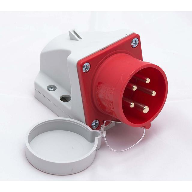 WTYCZKA ODBIORNIKOWA Z ZATYCZKĄ 32A 400V 3P+Z+N  IP44