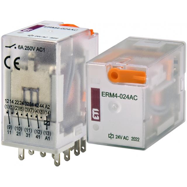 ERM4-024AC Przekaźnik 4 stykowy 24V AC