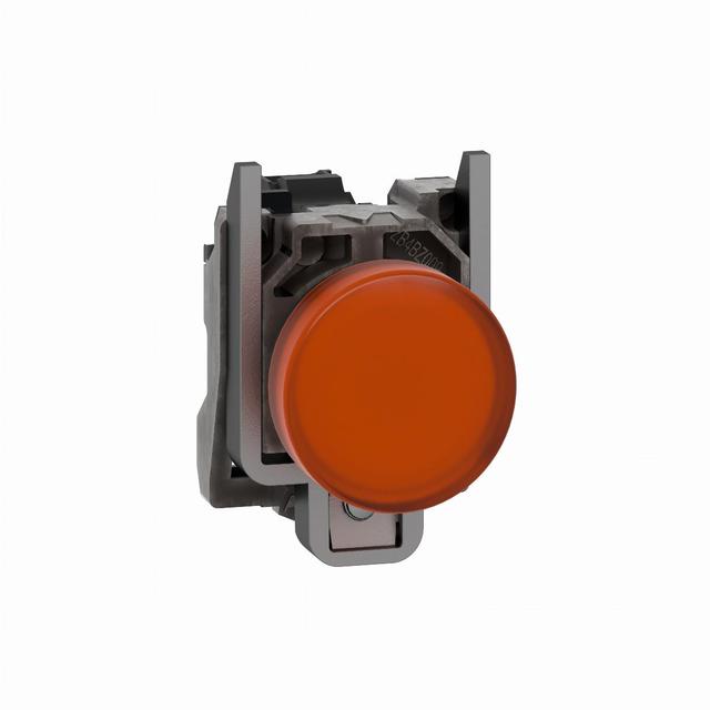 Harmony XB4 Lampka sygnalizacyjna z pomarańczową żarówką 250V XB4BV65 Schneider