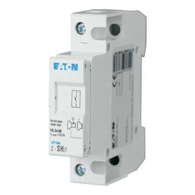 Z-SH/1 Rozłącznik bezpiecznikowy cylindryczny 10x38mm 1P 263876 EATON