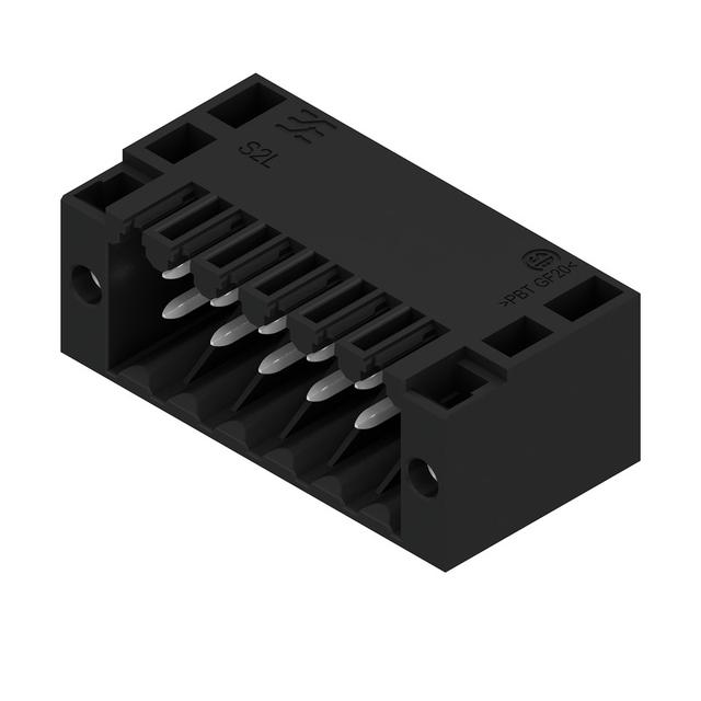 S2L 3.50/12/90F 3.5SN BK BX Wtyki PCB (złącza płyty), 3.50 mm, Liczba biegunów: 12, kąt odejścia: 90° /66szt./ 1728660000 WEIDMÜLLER