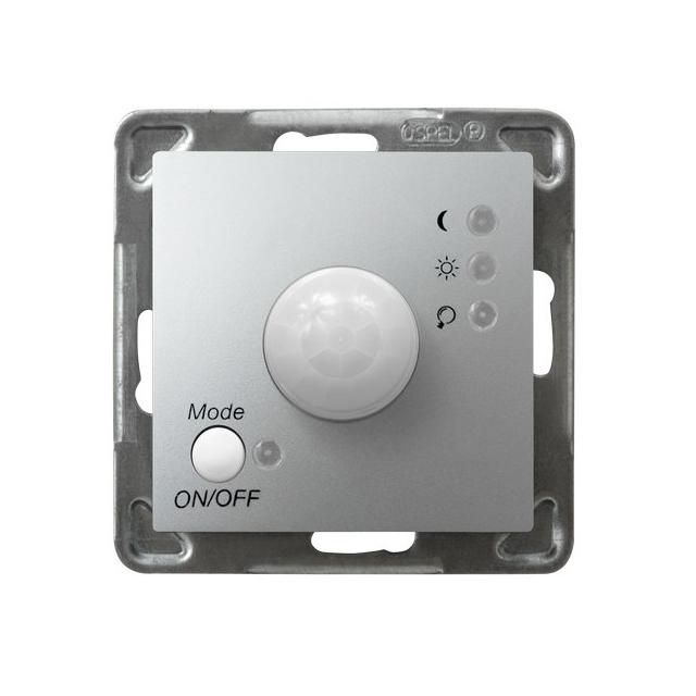 IMPRESJA Elektroniczny czujnik ruchu - kolor srebro