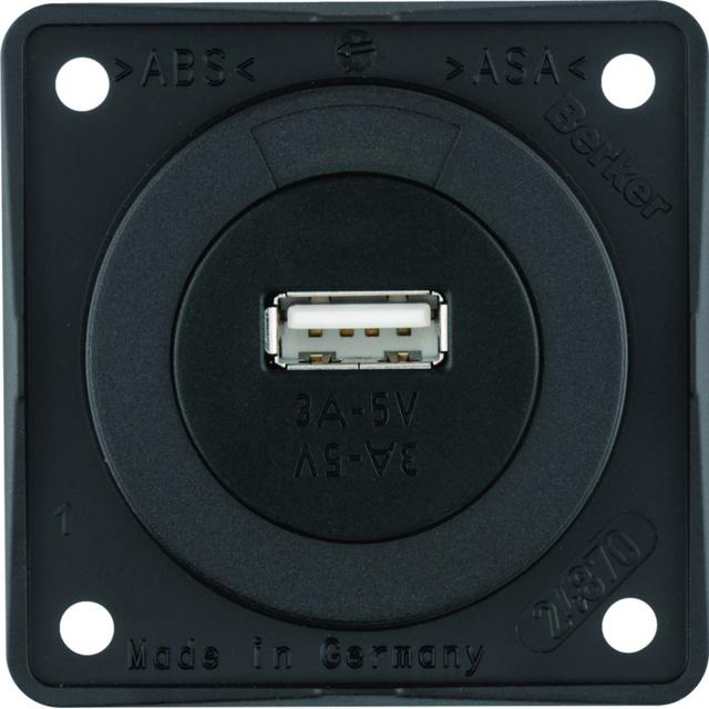"Integro Gniazdo USB ładowania pojedyncze 12V, 3A