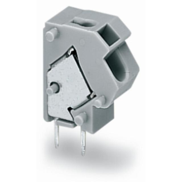 złączka do płytek drukowanych ciemnoszara raster 7,5/7,62 mm