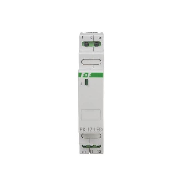 Przekaźnik elektromagnetyczny styk 1 x Z 16 A Inrush 120A/20ms PK-1Z-LED-24V F&F