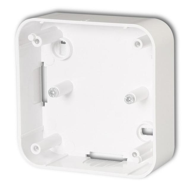 LIZA Puszka montażowa pojedyncza biała