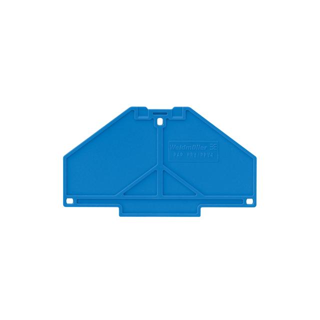 PAP PRV/PPV4 BL Płytka końcowa (styki), 70 mm x 3 mm, niebieski /10szt./ 1268010000 WEIDMÜLLER