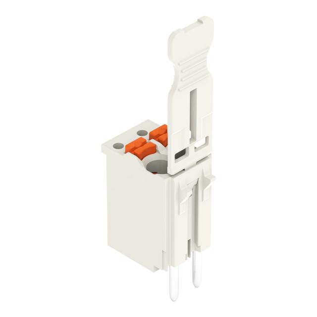 Gniazdo picoMAXeCOM raster 3,5mm 2-biegunowe z prostymi pinami lutowniczymi z płytką /100szt./ 2091-1152 WAGO