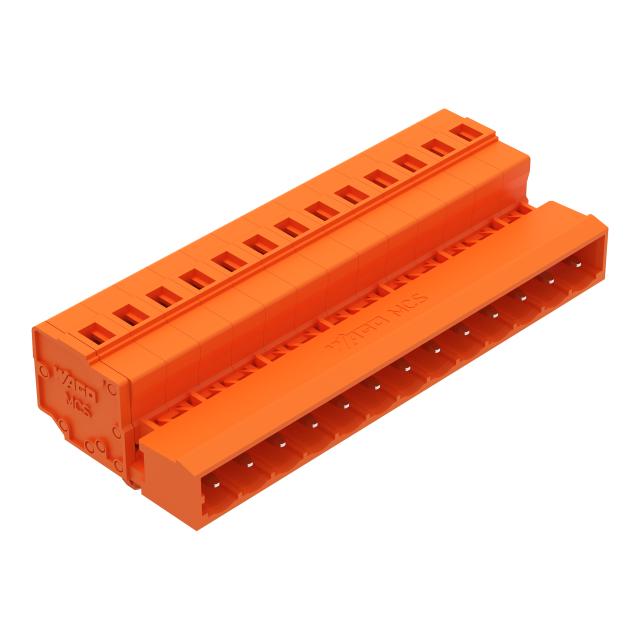 MCS-MIDI Classic wtyk 13-big. pomarańczowy raster 5,08 mm /25szt./ WAGO
