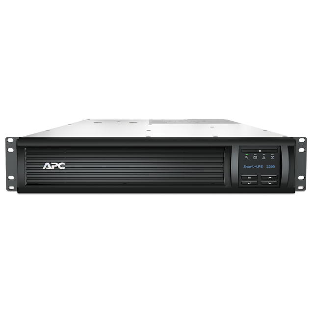 APC Smart-UPS SMT, 2200VA/1980W, montaż w szafie rack, 2U, 230V, 8x gniazd IEC C13+2x gniazda IEC C1