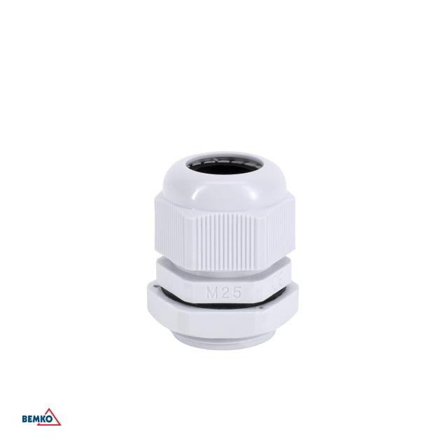 DŁAWNICA KABLOWA SZARA M-25 (OPK. 20SZT.)