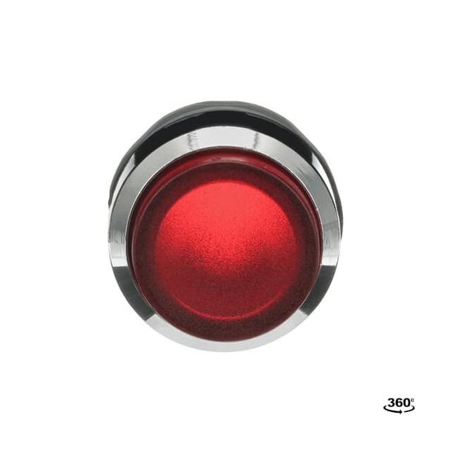 Przycisk wypukły monostabilny podświetlany czerwony MP3-31R