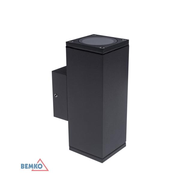 OPRAWA ELEWACYJNA VALIT 2xGU10 IP54 160X60X88 KINKIET GRAFIT