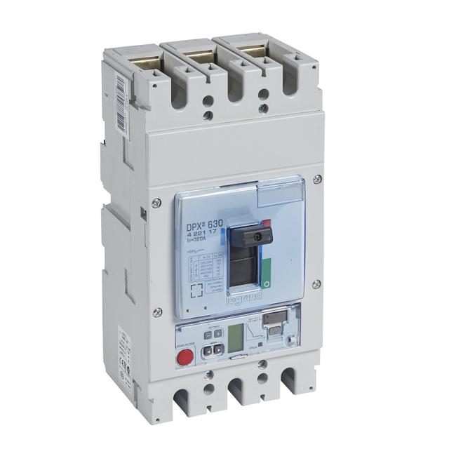 Wyłącznik DPX3 630 S2+P 3P 320A 70Ka 422117 LEGRAND