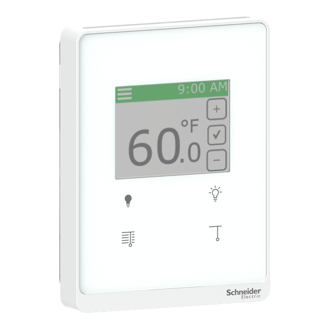 SXW, panel przedni, ekran dotykowy i 4 przyciski, Sensorbus, biały