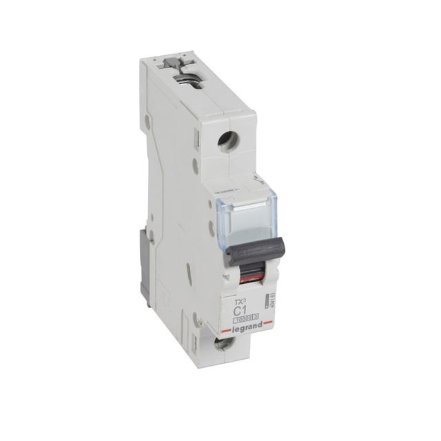 WYŁĄCZNIK NADPRĄDOWY S 311 1P C 1A 10000A SERII TX3, Legrand