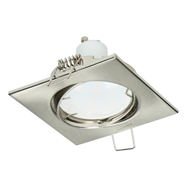 SUTRI SM ramka dekoracyjna oprawy punktowej MR16/GU10 max 50W kwadrat regulowana satyna AD-OD-6178/N