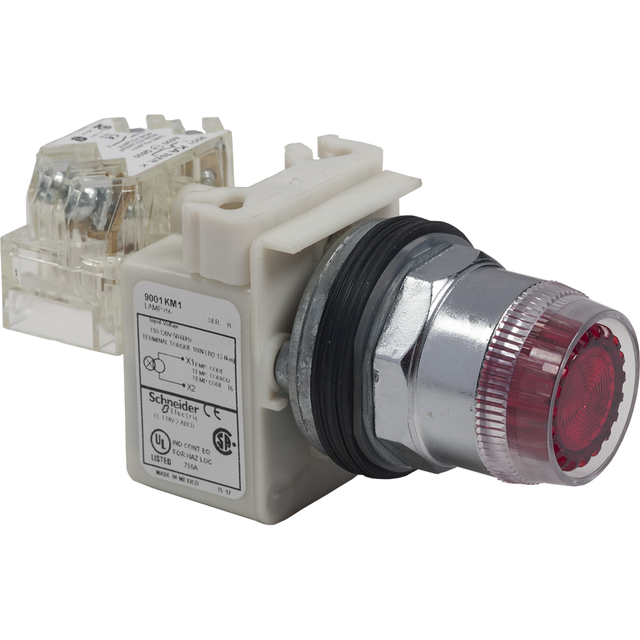 Harmony 9001K Napęd przyciskku 600V AC, 10A, O30