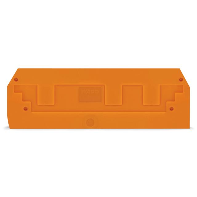 ścianka końcowa pomarańczowa