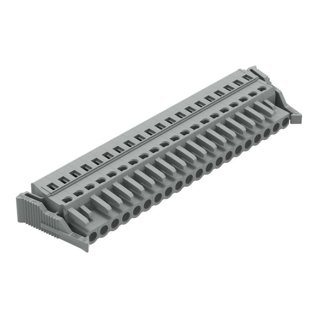 MCS-MIDI Classic gniazdo 20-bieg. szare raster 5 mm /10szt./ WAGO