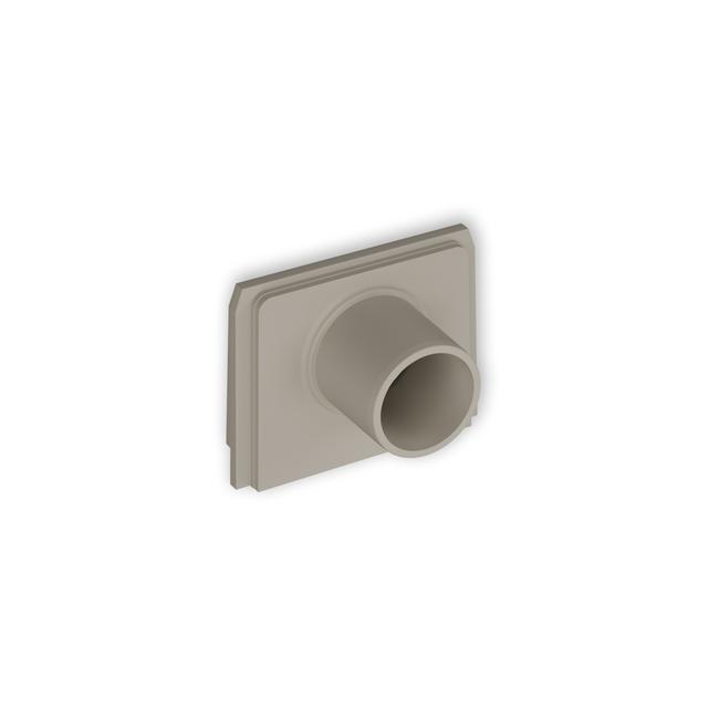 Zaślepka z wypustem fi 18 mm do puszki natynkowej pojedynczej taupe 60ZAPUKZ-2 KARLIK