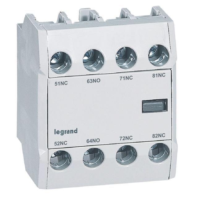 STYKI POM. FRONT. CTX3 3P (9-150A) / 4P (40-135A) 1NO3NC, Legrand