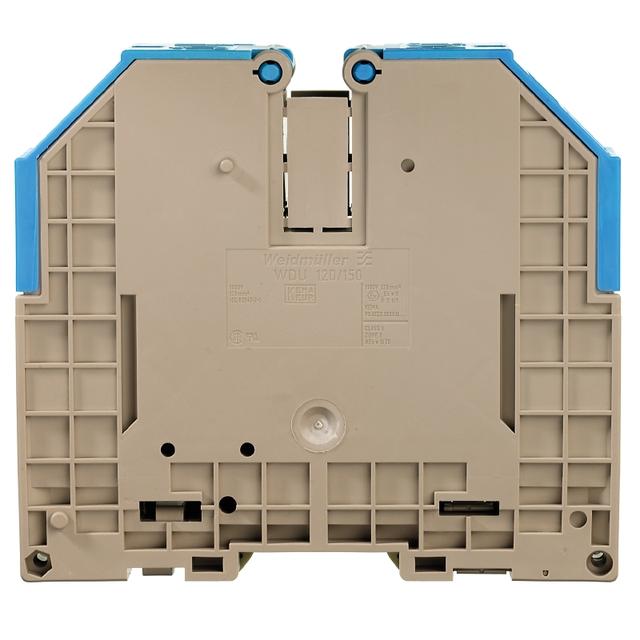 WDU 120/150 BL Złączka szynowa przelotowa /10szt./ WEIDMULLER