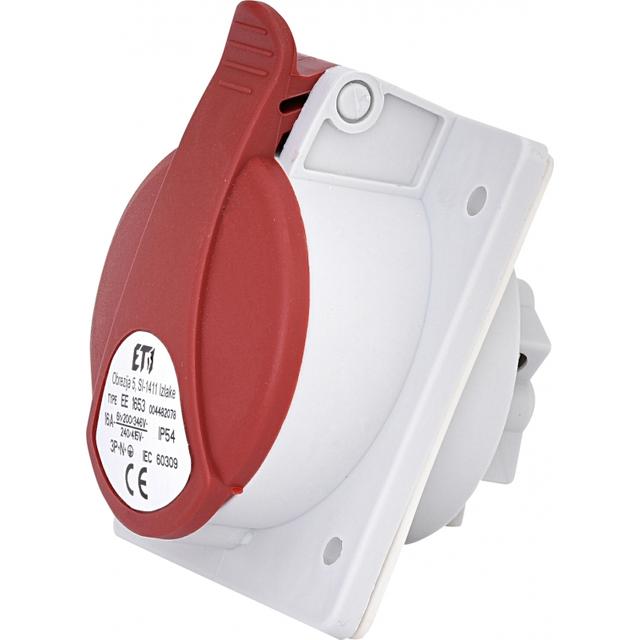 EE 1653 - 16A, 400V, 3P+N+PE, Gniazdo tablicowe, IP54