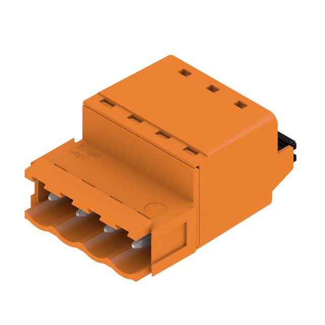 SLF 5.08/04/180B SN OR BX Wtyk PCB (złącze wiązki), 5.08 mm, Liczba biegunów: 4, PUSH IN, złącze sprężynowe /78szt./ 1335460000 WEIDMÜLLER