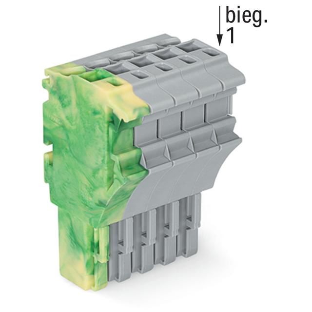 1-przewodowe gniazdo /50szt./ WAGO