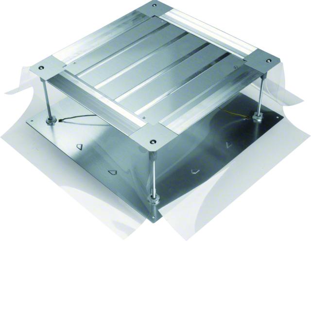 tehalit.UK Uniwersalna puszka podłogowa na płycie rozmiar 2 165-215mm stal UDB2165215 HAGER