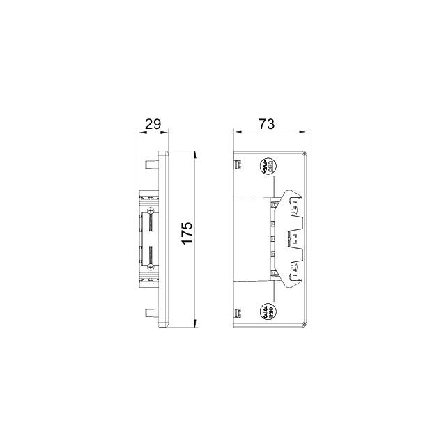 GK-E70170WA, Końcówka
