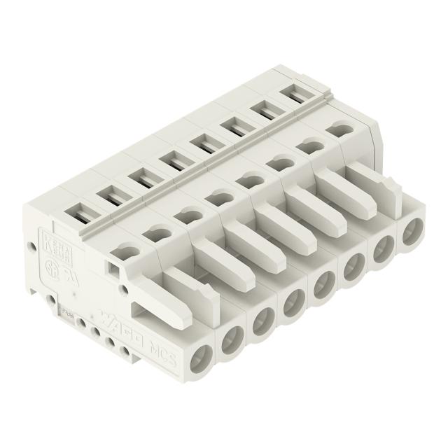 Gniazdo MCS-MIDI Classic 8-biegunowe jasnoszare raster 5mm /50szt./ 721-108/026-000 WAGO