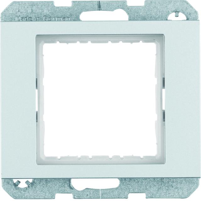 BERKER K.5 Zestaw adaptacyjny do modułów systo 45x45mm aluminium lakierowana 14407003 HAGER