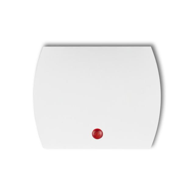 Klawisz z oczkiem do łączników serii TREND i LOGO biały