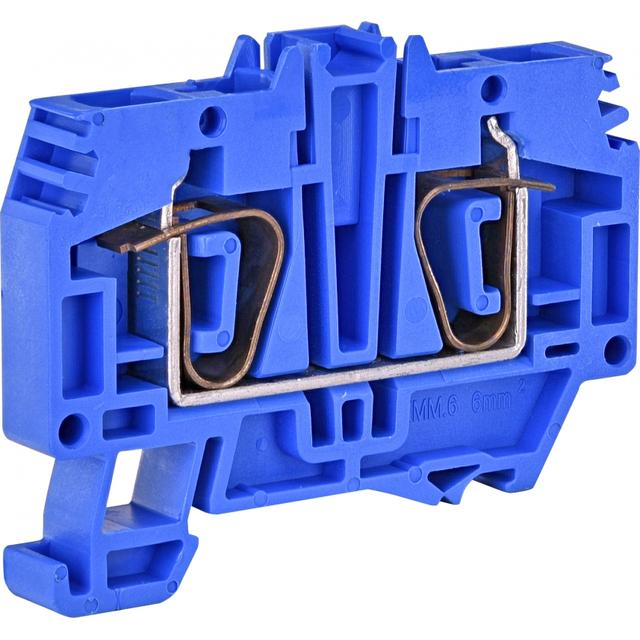 ESP-HMM.6B Złączka sprężynowa 6 mm2 (niebieska)