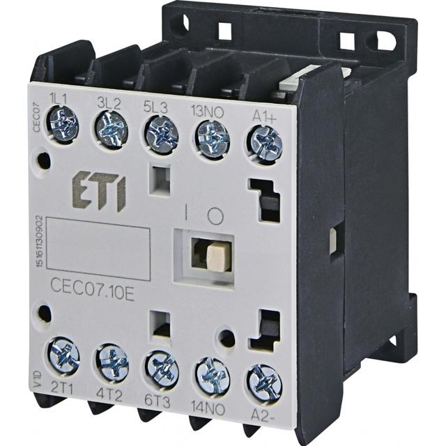 Stycznik silnikowy miniaturowy CEC07.10-24V-50/60HZ 004641050 ETI