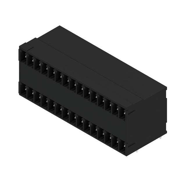 SCD-THR 3.81/30/90G 3.2SN BK BX Wtyki PCB (złącza płyty), 3.81 mm, Liczba biegunów: 30, kąt odejścia: 90° /20szt./ 1973860000 WEIDMÜLLER