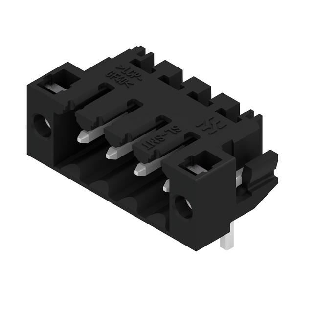SL-SMT 3.50/04/90LF 3.2SN BK BX Wtyki PCB (złącza płyty), 3.50 mm, Liczba biegunów: 4, kąt odejścia: 90° /84szt./ 1841880000 WEIDMÜLLER