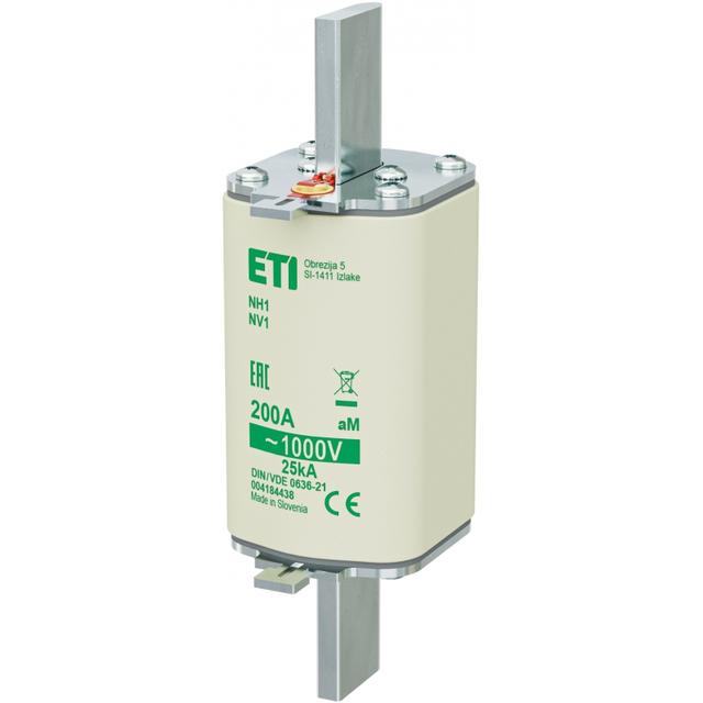Wkładka topikowa NH silnikowa NH1 85 aM 200A 1000V 004184438 ETI