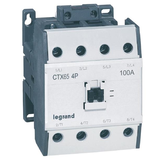 Stycznik Mocy 100A 4P 230V AC 0Z 0R CTX3 416446 LEGRAND