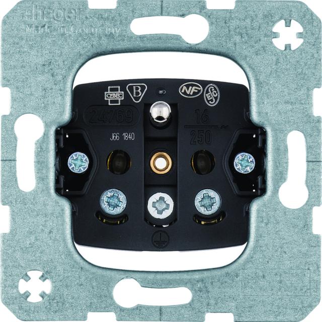 one.platform Gniazdo z uziemieniem (mechanizm) Berker 396380 WDS1700 HAGER