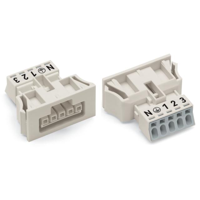 WINSTA gniazdo Snap-In 5-biegunowe białe