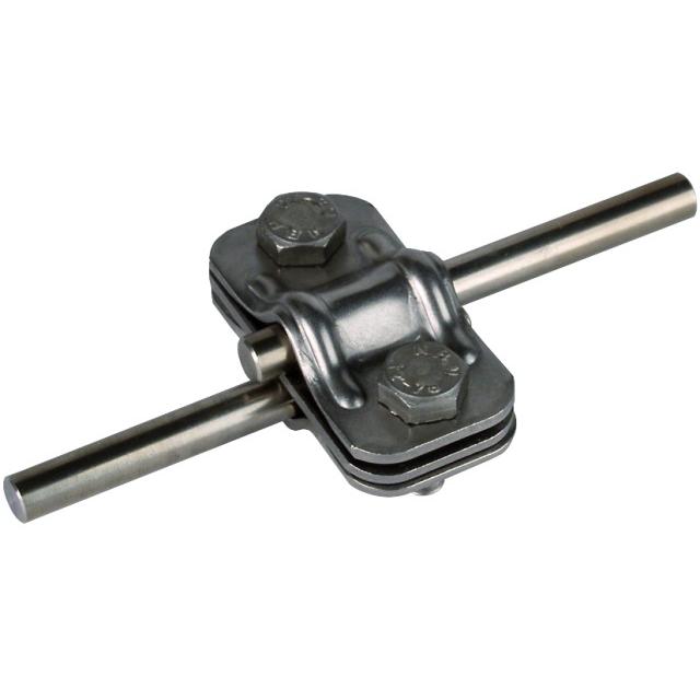 Zacisk probierczy z przekładką, drut 8-10/8-10 mm, stal nierdzewna NIRO