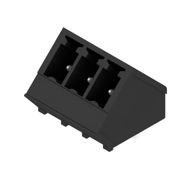 SC 3.81/03/135G 3.2SN BK BX Wtyki PCB (złącza płyty), 3.81 mm, Liczba biegunów: 3, kąt odejścia: 135° /50szt./ 1976400000 WEIDMÜLLER