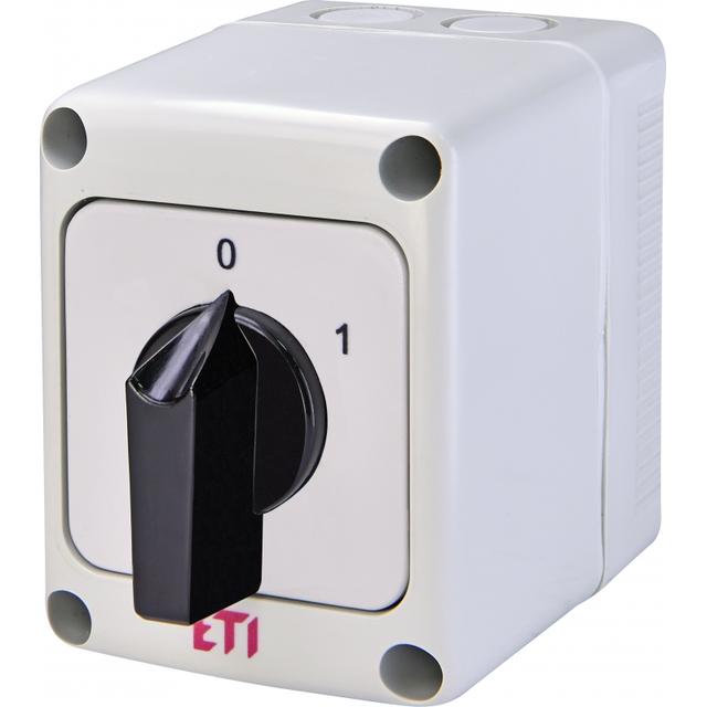 Przełącznik 0-1 4P w obudowie CS 25 92 PN 004773170 ETI