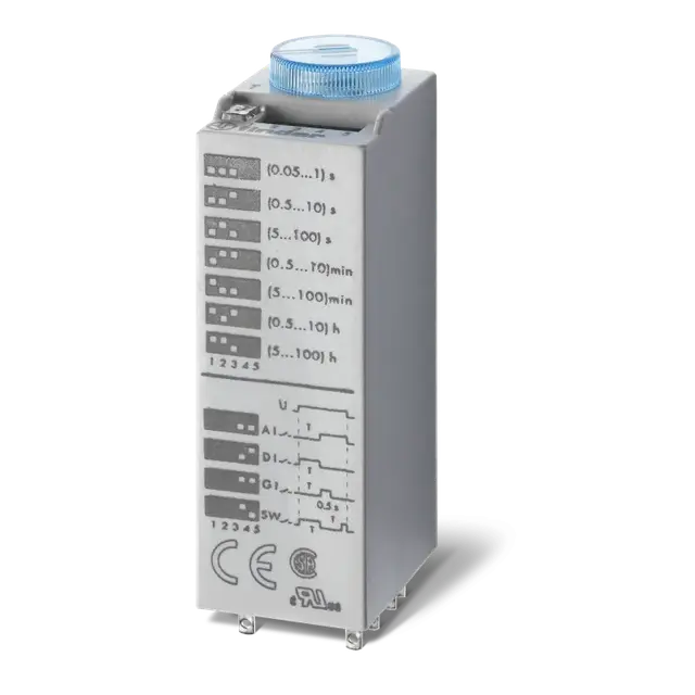 Przekaźnik czasowy do gniazd 4 P; 7A; 110…125V AC/DC; AI, DI, SW, GI